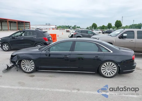 2015 Audi A8 L 4.0T из США, поврежденный, VIN WAU32AFD9FN009649